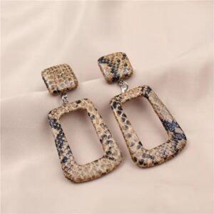 Shop Online Now. Snake Pattern Design Dangle Earrings. Delivery Across Pakistan.