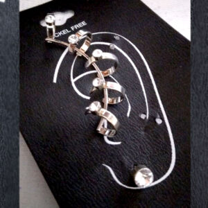 Shop Online Now. Ear Adornment Silver Color Ear Cuff Nickel Free. Delivery Across Pakistan.